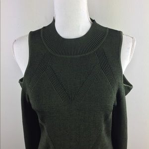 Bebe cold shoulder dress